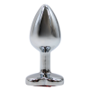 Ravivez la passion : Plug Bijou Cœur en Aluminium Rouge - Taille Small
