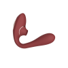 Stimulateur Clitoridien  Vibromasseur Point G 2-en-1 DINA Bordeaux - WS-NV017WIN