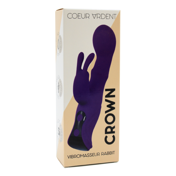Vibromasseur Rabbit CROWN Double Action - SX-V173