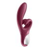 Vibromasseur rabbit point G rouge double stimulation clitoridienne Touch Me Satisfyer - CC597811SA
