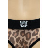 String en résille imprimé léopard - LM2501-57LEO