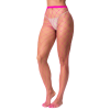 Collant large maille rose - MAL1106NPK