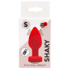 Plug Anal Vibrant Télécommandé SHAKY Rouge