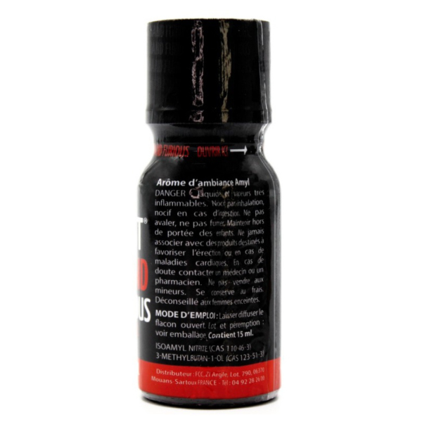 Stimulant euphorisant arôme Amyl Fist Hand Furious 15 ml