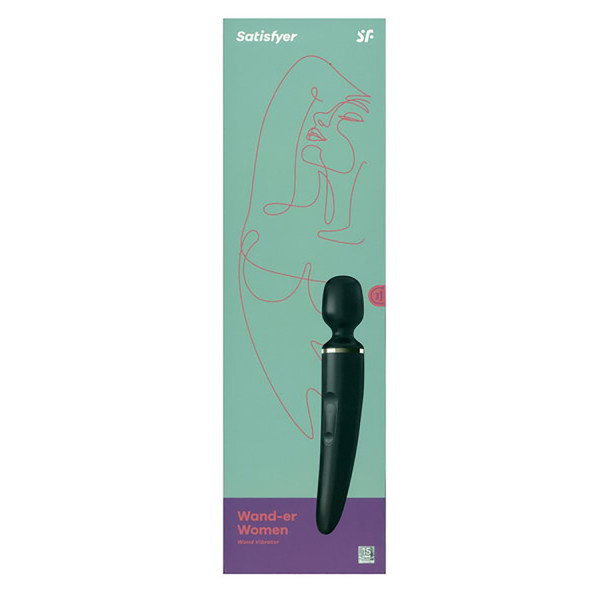 Wand vibromasseur XXL noir Satisfyer 