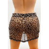 Jupe résille léopard transparente Clara – Be Lily