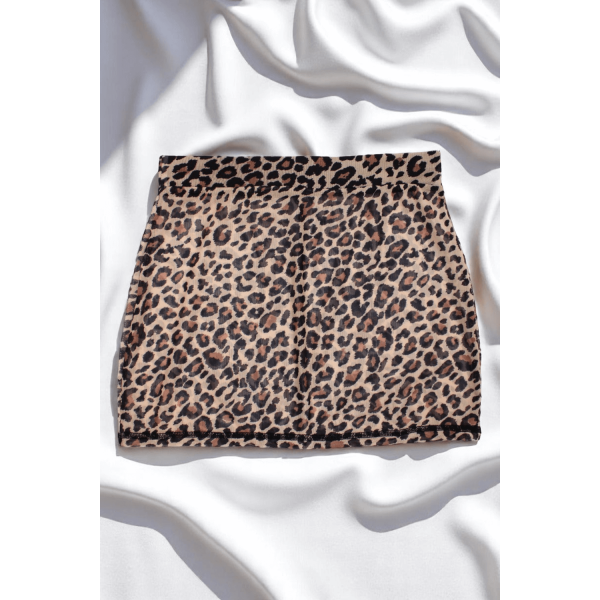 Jupe résille léopard transparente Clara – Be Lily