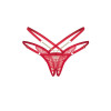Matildea string ouvert Rouge