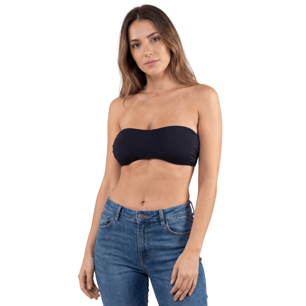 Bandeau de poitrine noir Be Lily - Élégance et Confort