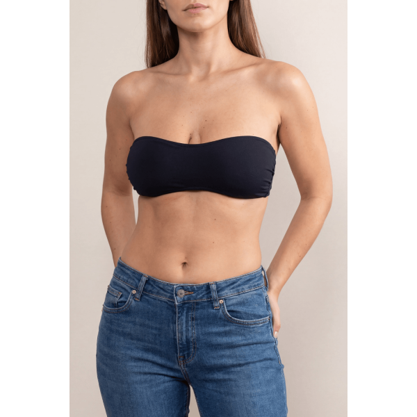 Bandeau de poitrine noir Be Lily - Élégance et Confort