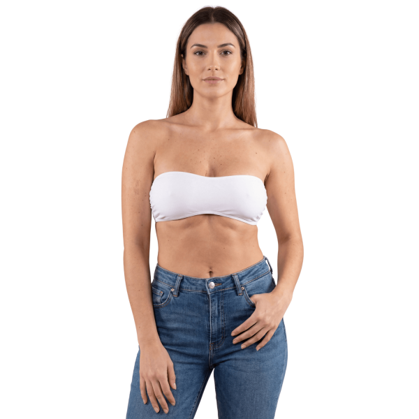Bandeau de poitrine blanc - Élégance et sensualité sous vos tenues
