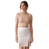 Jupe Longue Blanche Natacha – Simili Cuir Sensuel Be Lily