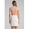 Jupe Longue Blanche Natacha – Simili Cuir Sensuel Be Lily