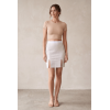 Jupe Longue Blanche Natacha – Simili Cuir Sensuel Be Lily