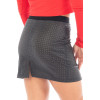 Jupe Courte Noire Stella en Simili Cuir – Collection Be Lily
