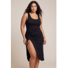Robe Noire Anastasia à Dos Nu par Be Liliy