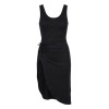 Robe Noire Anastasia à Dos Nu par Be Liliy