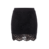 Jupe Sexy Noire Camélia – Dentelle Élégante Be Lily