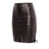 Jupe Longue Simili Cuir Noir Paloma – Be Lily by Lookme