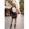 Jupe Longue Simili Cuir Noir Paloma – Be Lily by Lookme