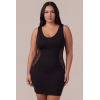 Robe noire Léa – Filet crochet & décolleté sexy – Be Lily by Lookme
