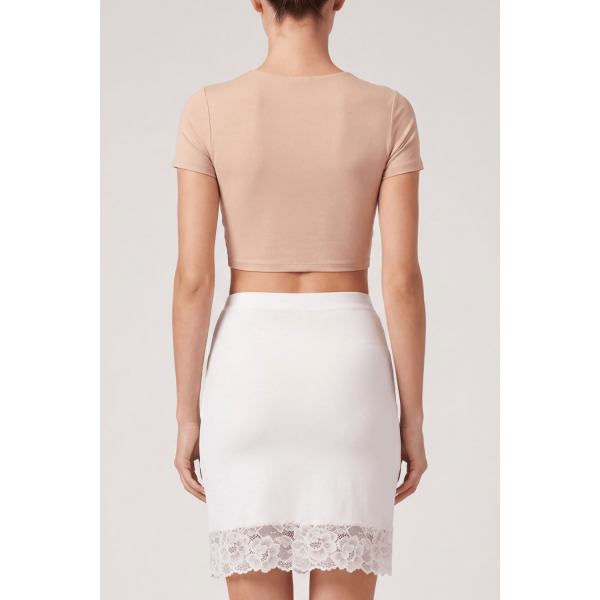 Jupe Longue Blanche Marina – Collection Be Lily by Lookme