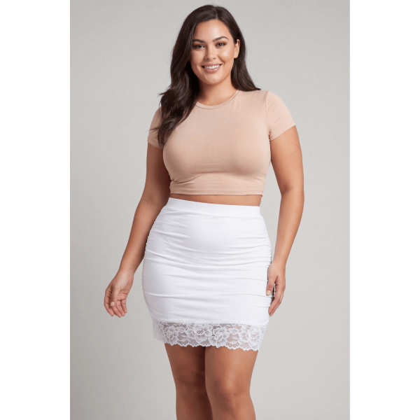 Jupe Longue Blanche Marina – Collection Be Lily by Lookme