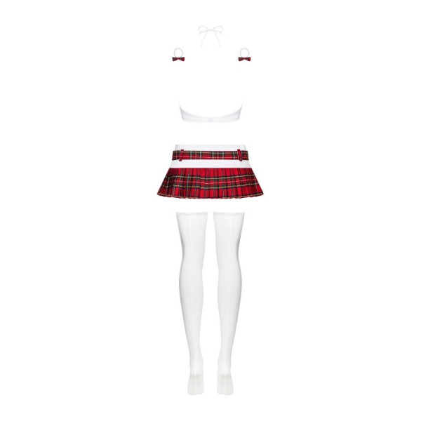 Schooly Costume - Rouge et Blanc