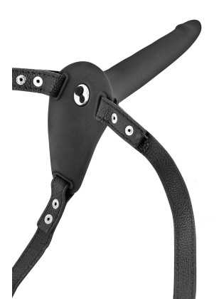 Gode ceinture vibrant noir USB - CC5310030010