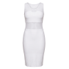 Robe Blanche Transparence Élégante – Charme Angélique