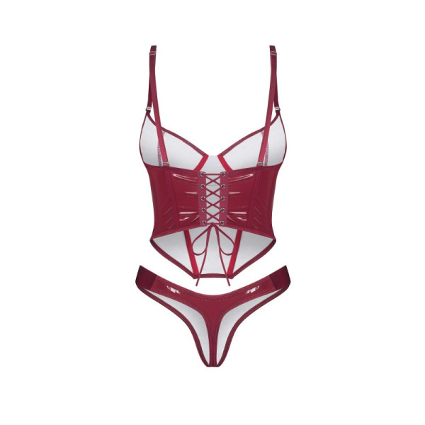 Redya Corset et string rouge