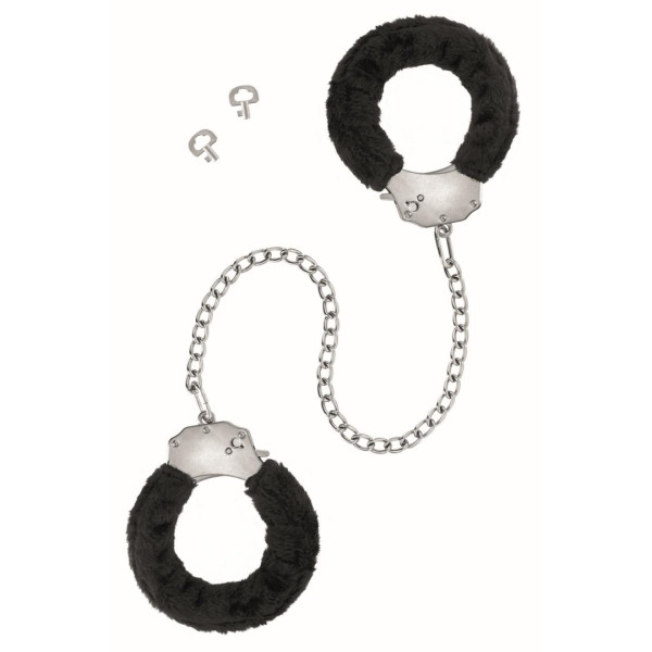 Menottes pour chevilles avec fourrure pour débutant 