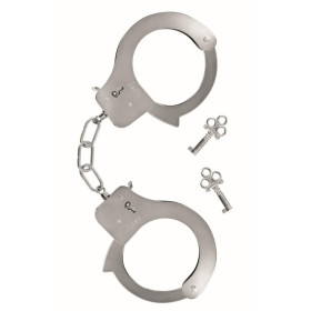 Menottes pour poignet en métal avec 2 clefs pour utilisateurs confirmés 