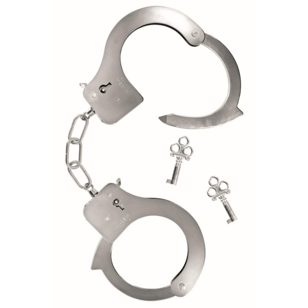 Menottes pour poignet en métal avec 2 clefs pour utilisateurs confirmés 