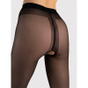 Ouvert Collants 20 DEN - Noir