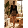 Jupe résille léopard transparente Clara – Be Lily