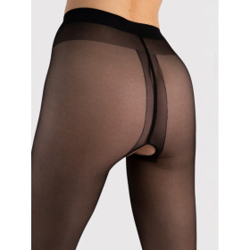Ouvert Collants 20 DEN - Noir