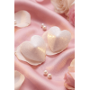 Cache-Tétons Cœur Métal Blanc – Be Lily