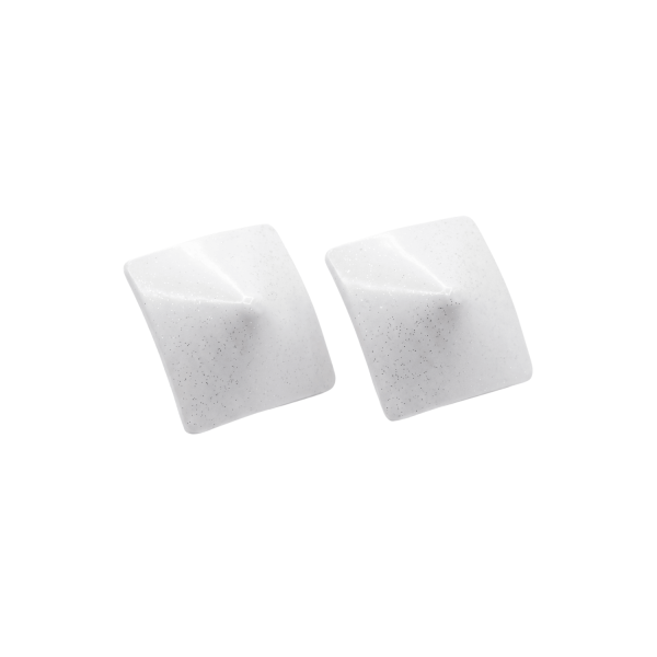 Nipple Métal Blanc Cache-Tétons Carré – Be Lily