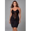 Élégance Nocturne : Robe Cocktail à Dentelle Florale