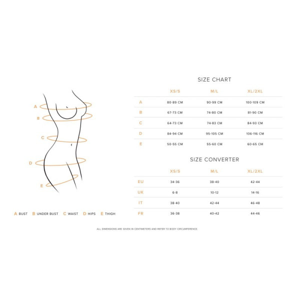 Donarella corset et string - Noir NP