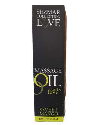 Huile de massage comestible mangue 100ml - SEZ064A