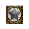 Cache-tétons en métal noir étoile – Accessoire sexy