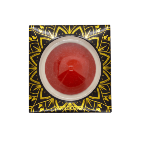 Cache-Tétons Cône Métal Rouge – Séduction Brillante