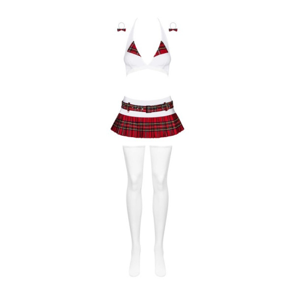 Schooly Costume - Rouge et Blanc
