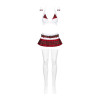 Schooly Costume - Rouge et Blanc