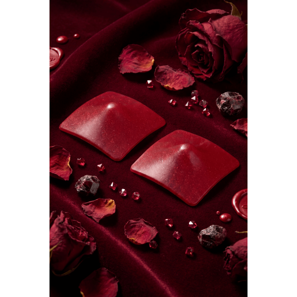 Nipple Métal Rouge Cache-Tétons Carré – Be Lily