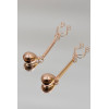 Bijou Pince Téton Perle Dorée Rosée – Élégance et Charme