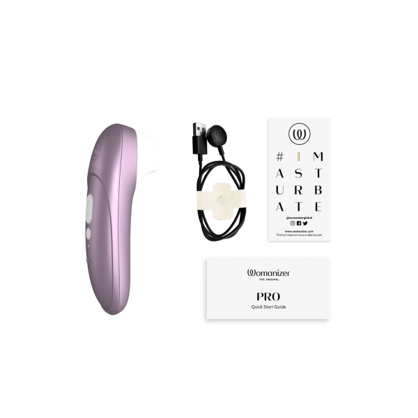 Stimulateur clitoridien sans contact  Pro violet 11 intensités – Womanizer