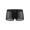 Boxer Noir Semi-Opaque avec Résille – Lookme